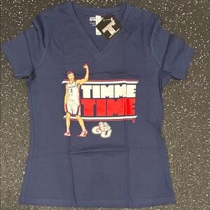 Women's Navy Blue Graphic Tee